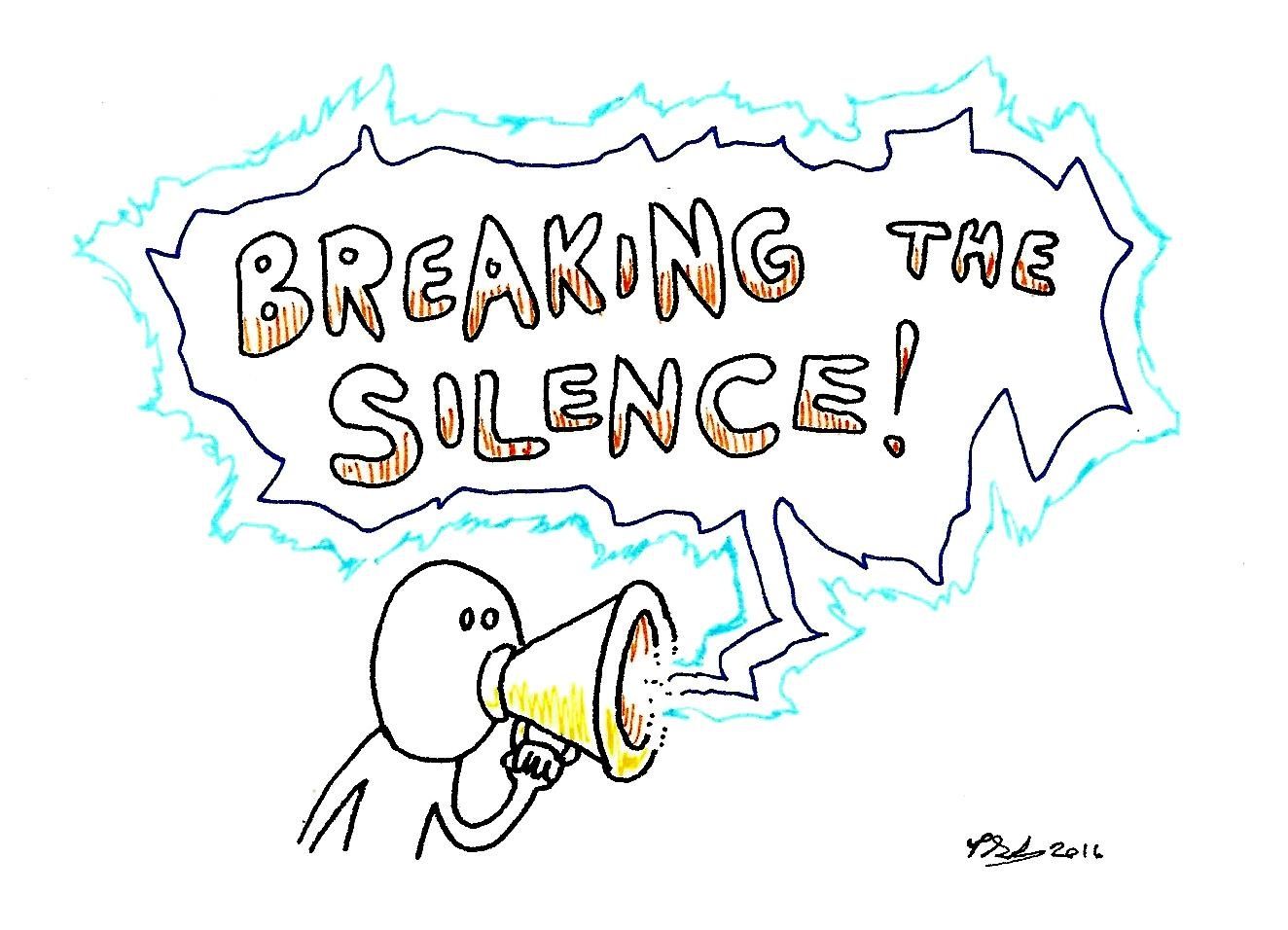 breaking silence
